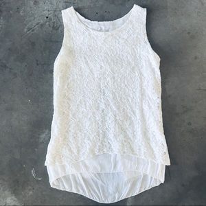 Silk Embroidered White top